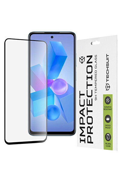 Techsuit 111D Acoperire completă / Sticlă complet lipită - Negru