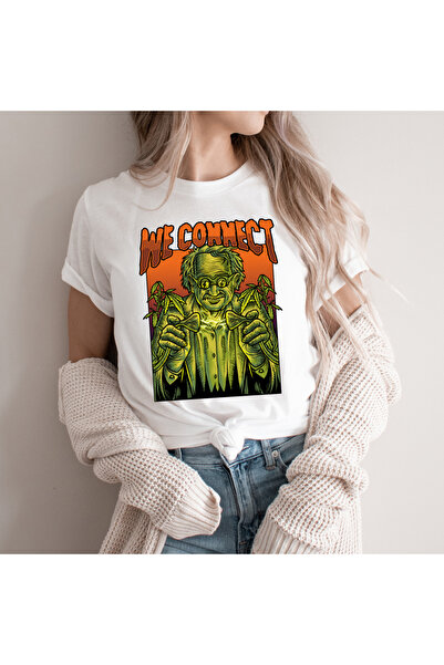 Kartier Tricou Dama Alb We Connect