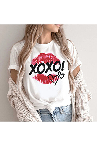 Kartier Tricou Dama Alb XOXO