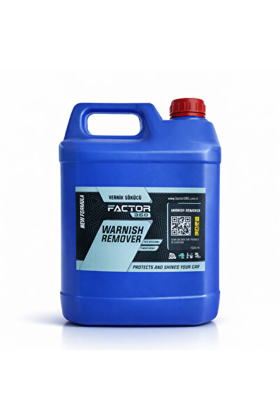 Factor360 Varnish Güçlü Otomobil Vernik Sökücü 5 KG