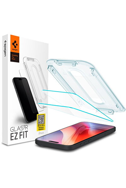Spigen Screen Protector for iPhone 16 Pro Max (set of 2) - Glas.tR EZ FIT - C...