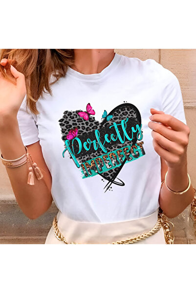 Kartier Tricou Dama Alb Perfectly imperfect modern