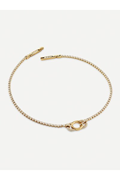 Guess 16 18 بوصة شعار G كريستالات تنس