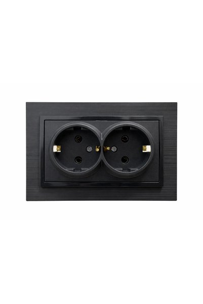Vision PRIZA SUCO DUBLA DUBLA 16A TITAN NEGRU