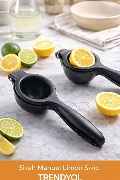 Dasupo Siyah Limon & Narenciye Sıkacağı – Pratik, Dayanıklı, Ergonomik