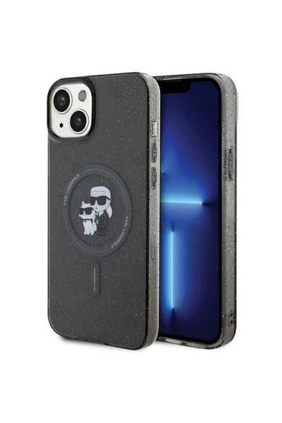 Karl Lagerfeld Karl&Choupette MagSafe cu sclipici