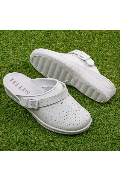 Tellus Women's Medical Clogs, 51-13, White