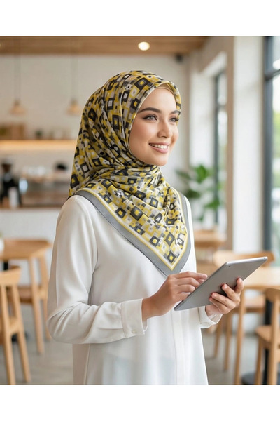 Levidor KRİSTAL EŞARP-Gri