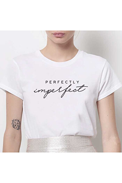 Kartier Tricou Dama Alb Imperfect