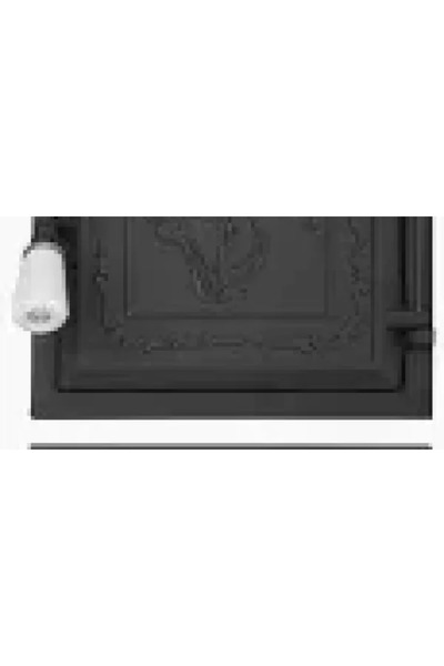 NO BRAND Sobă USA cu cenușar separat, pătrată, Leu 270+140-250