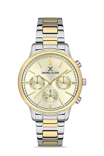 Daniel Klein Dke.1.10109.6 Functions Passive 3 Atm Water Resistant Metallic-G...
