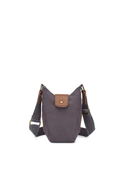 SMART BAGS Kanvas Kumaş Mini Boy Postacı Kadın Çantası 1334