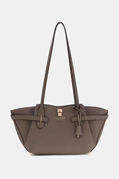 Guess Kadın Yesba Omuz Çantası - Koyu Vizon