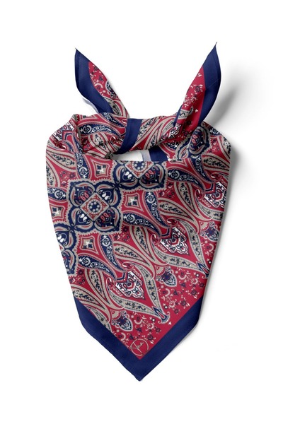 618 CONCEPT 55X55 Bordo Bandana / Scarf
