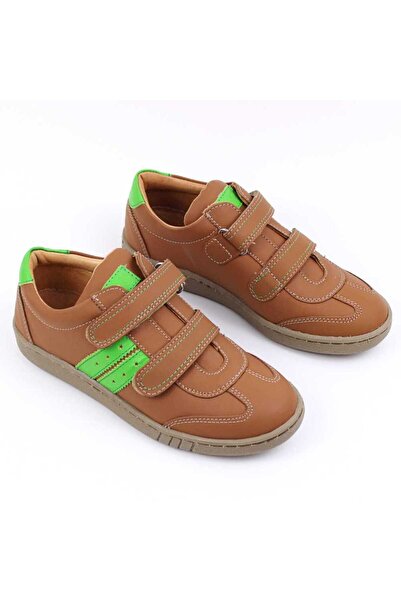 tino Casual shoes, unisex, for children, made of natural leather 3229-COGNAC/...