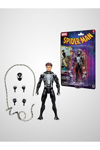 Marvel Legends Spider-Venom, Retro Cardback Spider-Man Comics Aksiyon Figürü