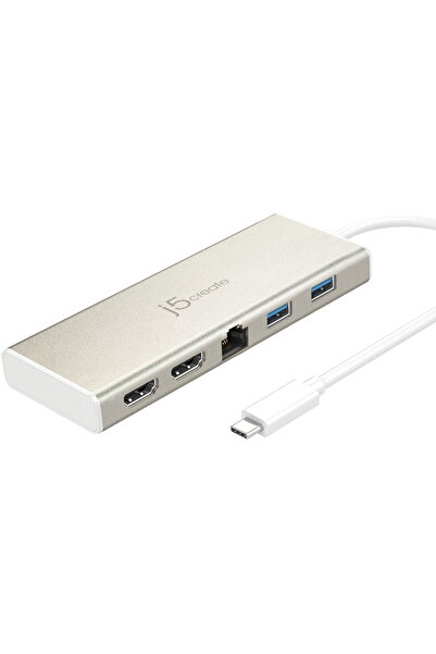 j5create DOCK MULTIPLU USB-C DUAL HDMI