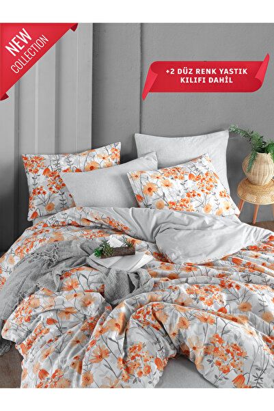 MYSTORY HOME COLLECTION 4-подушковий двоспальний комплект постільної білизни ...