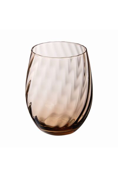 Luminarc Set of 6 Mystic Honey glasses, glass, 36 cl, Smoke