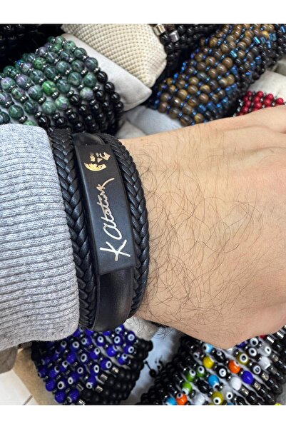 HER ŞEY NOTA www.herseynota.com Ataturk Signature Detailed Genuine Leather Br...