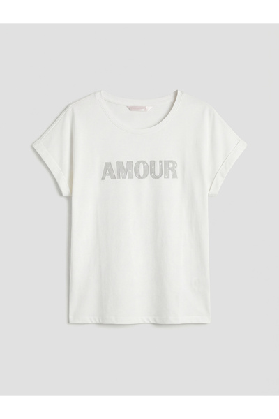 LC Waikiki ΝΕΑ ΣΕΖΟΝ ΑΠΟ ΤΗΝ GÜLİS GİYİM Πράσινο Σετ Πιτζάμες με Λαιμόκοψη Πο...