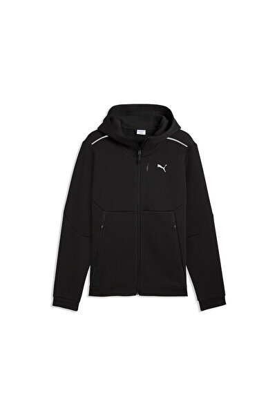 Puma Pumatech Full-Zip Hoodie Dk Men's Casual Jacket 63441501 Black
