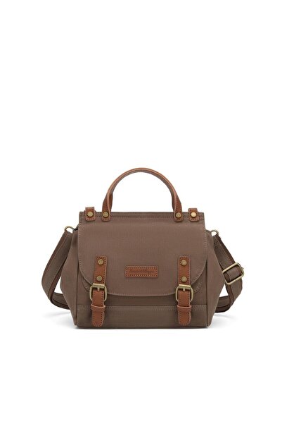 SMART BAGS Kanvas Kumaş Kadın Çantası Elden Tutmalı 1327