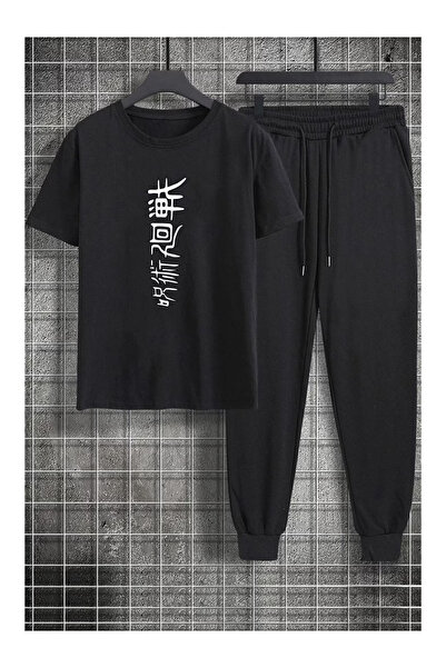 PENTHİLUS Unisex Panama Printed Bottom Top Set