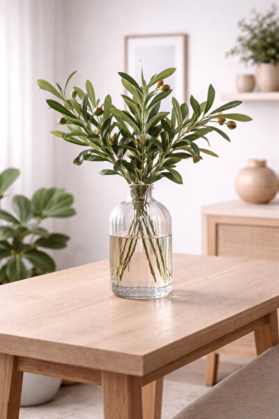 DALKIRAN Yapay Zeytin Dalı 95 CM