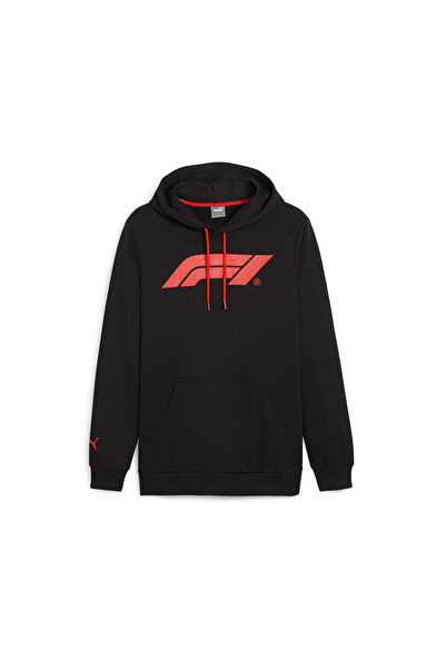 Puma F1 Ess Logo Hoodie Men's Casual Sweatshirts 62585301 Black