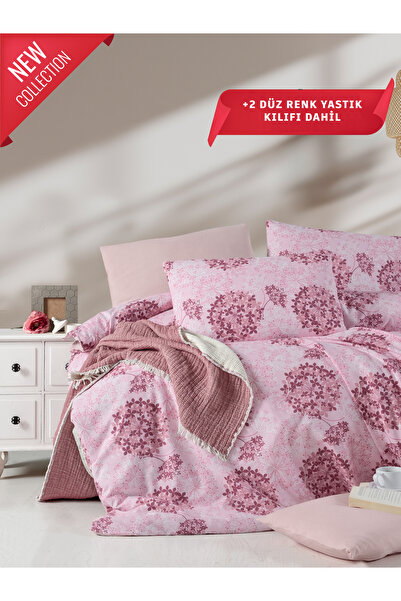 MYSTORY HOME COLLECTION 4 Jastuk kom Bračni Set posteljine Elegant Pink