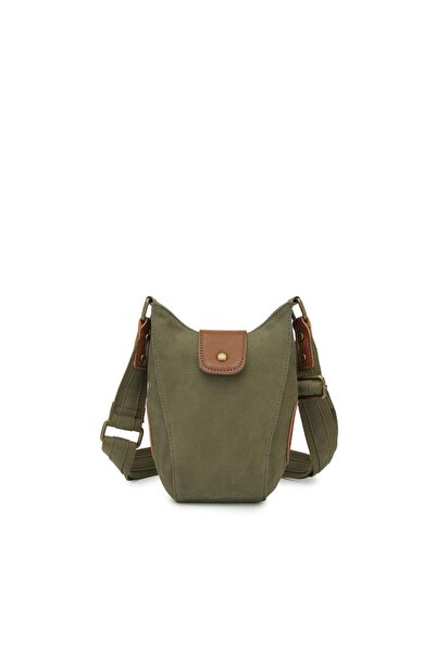 SMART BAGS Kanvas Kumaş Mini Boy Postacı Kadın Çantası 1334