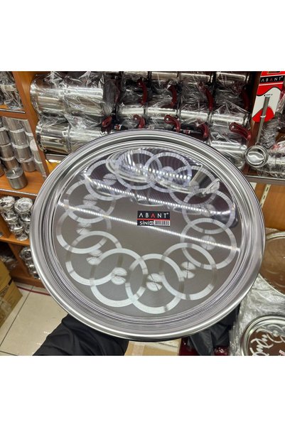 ASVEN Abant Steel Tray 45 Pieces 10 Pcs