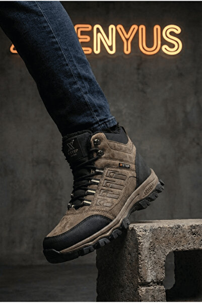 Zerenyus Zr-X6 Waterproof Unisex Boots with Fur Inside Mink