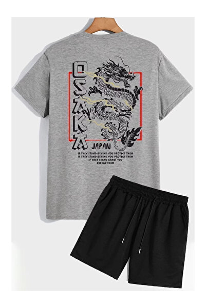 PENTHİLUS Unisex Panama Printed Bottom Top Set