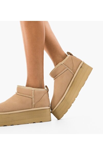 BENOTTİ Ug Yanez Beige Boots Size: 37