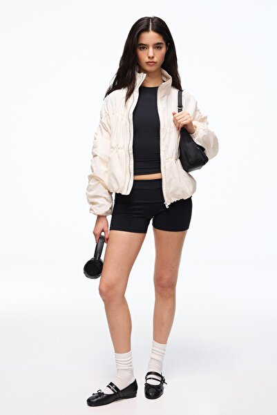 Bershka Büzgülü teknik ceket