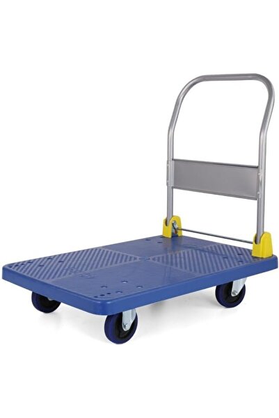 Generic Folding Platform Hand Truck – Heavy-Duty Trolley with 360° Swivel Wheels