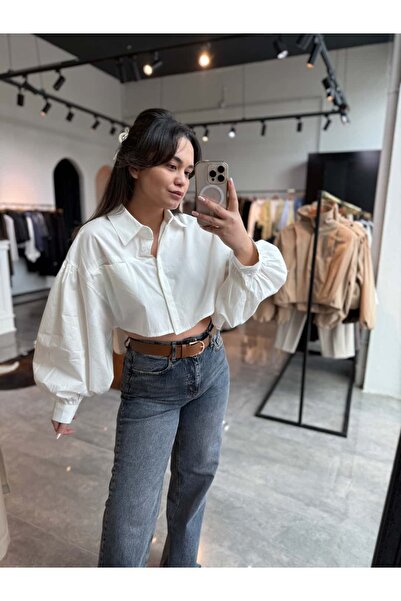 BÜŞRA PERKER Poplin Gömlek