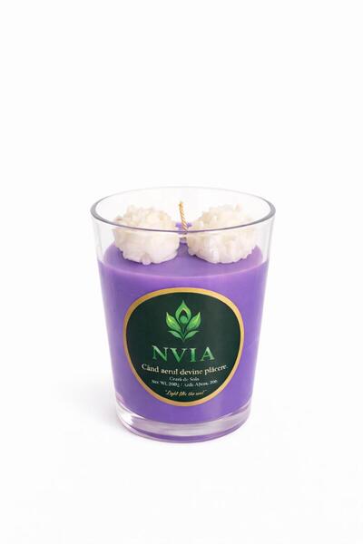 SOIA Lumânare parfumată NVIA • Pastel Collection