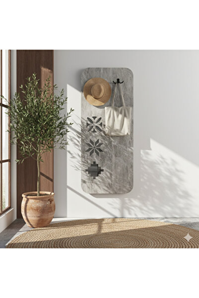 Marktna Hidden retractable mirror with luxurious wood details