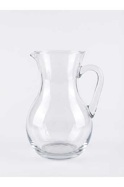 GLASS ELMAS Zim Mutfak Dünyası 1.8 Litre Cam Sürahi - Geniş Hacimli Su, Limon...