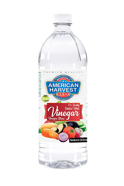 American Harvest خل أبيض مقطر 946 مل (32 أونصة سائلة)