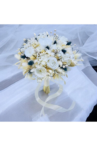 Eventissimi Buchet trandafiri criogenati si plante uscate pentru mireasa nasa...