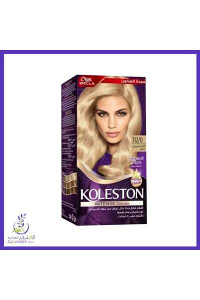 Wella صبغة شعر كولستون، لون أشقر طبيعي 312/0