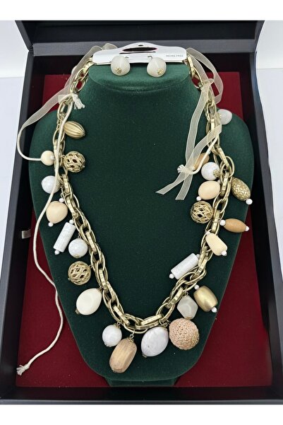 ELUNE İSTANBUL Elune Maison Naturel Necklace & Earring Set – Istanbul & Milan...