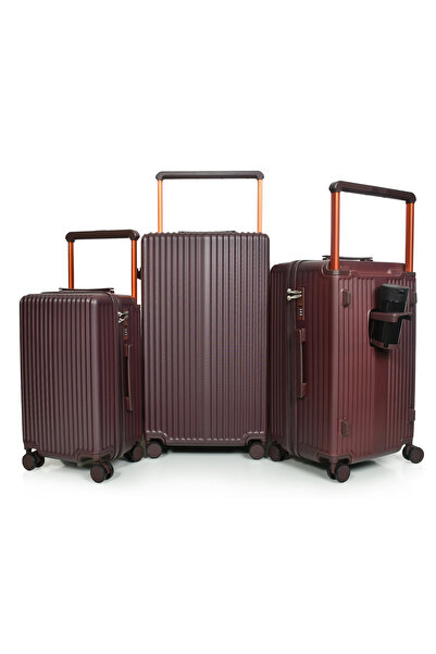 MORANO Murano Three-Piece Spinner Luggage Set Size: 28"-24"-20" Inches Color:...