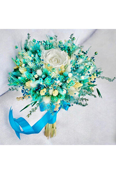 Eventissimi Buchet cu trandafiri criogenati si flori uscate