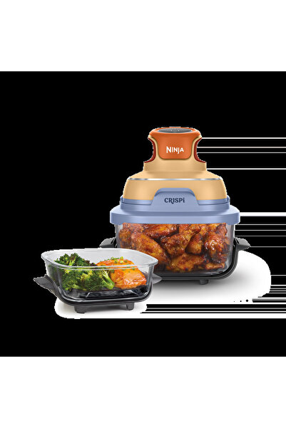 NINJA CRISPi 4-in-1 Taşınabilir Cam Hazneli Pişirme Sistemi - Mango Clouds