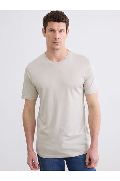 LC Waikiki Ανδρικό μπλουζάκι Özmarka New Season Crew Neck Modal